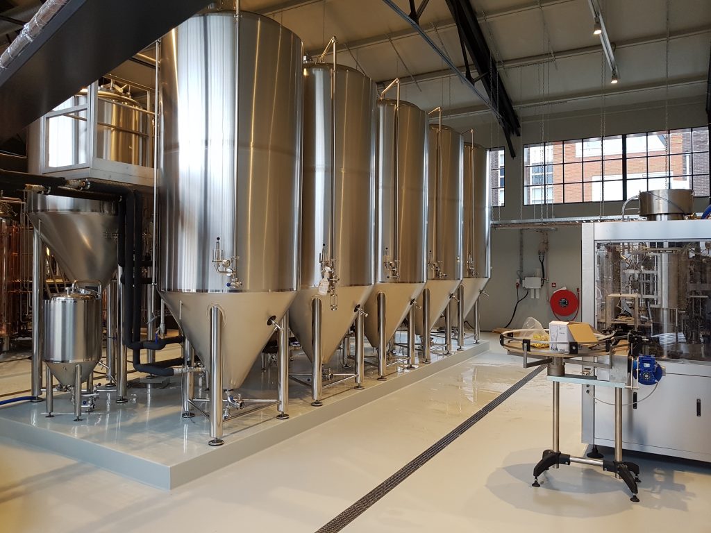 Fermentation tanks De Werf